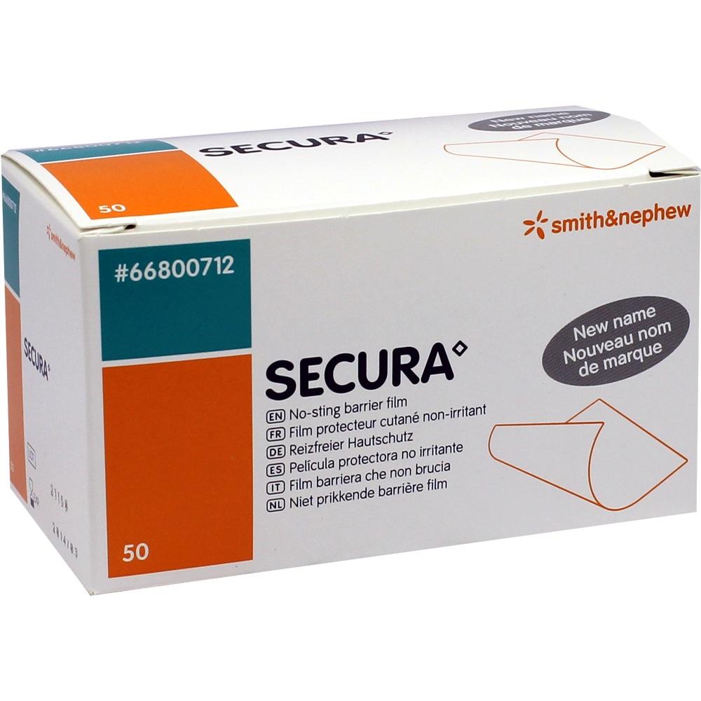 SECURA reizfreier Hautschutz Tücher 50X1 St Tücher