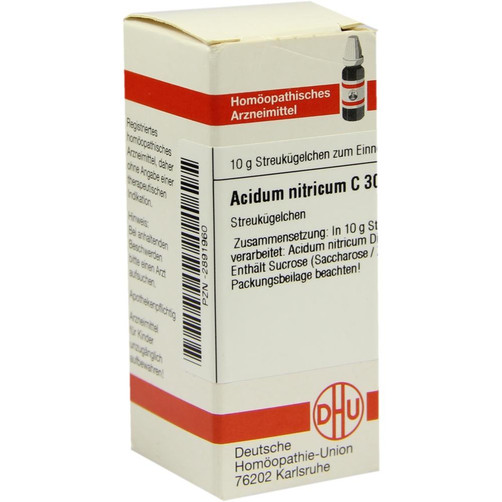 ACIDUM NITRICUM C 30 Globuli 10 g Globuli