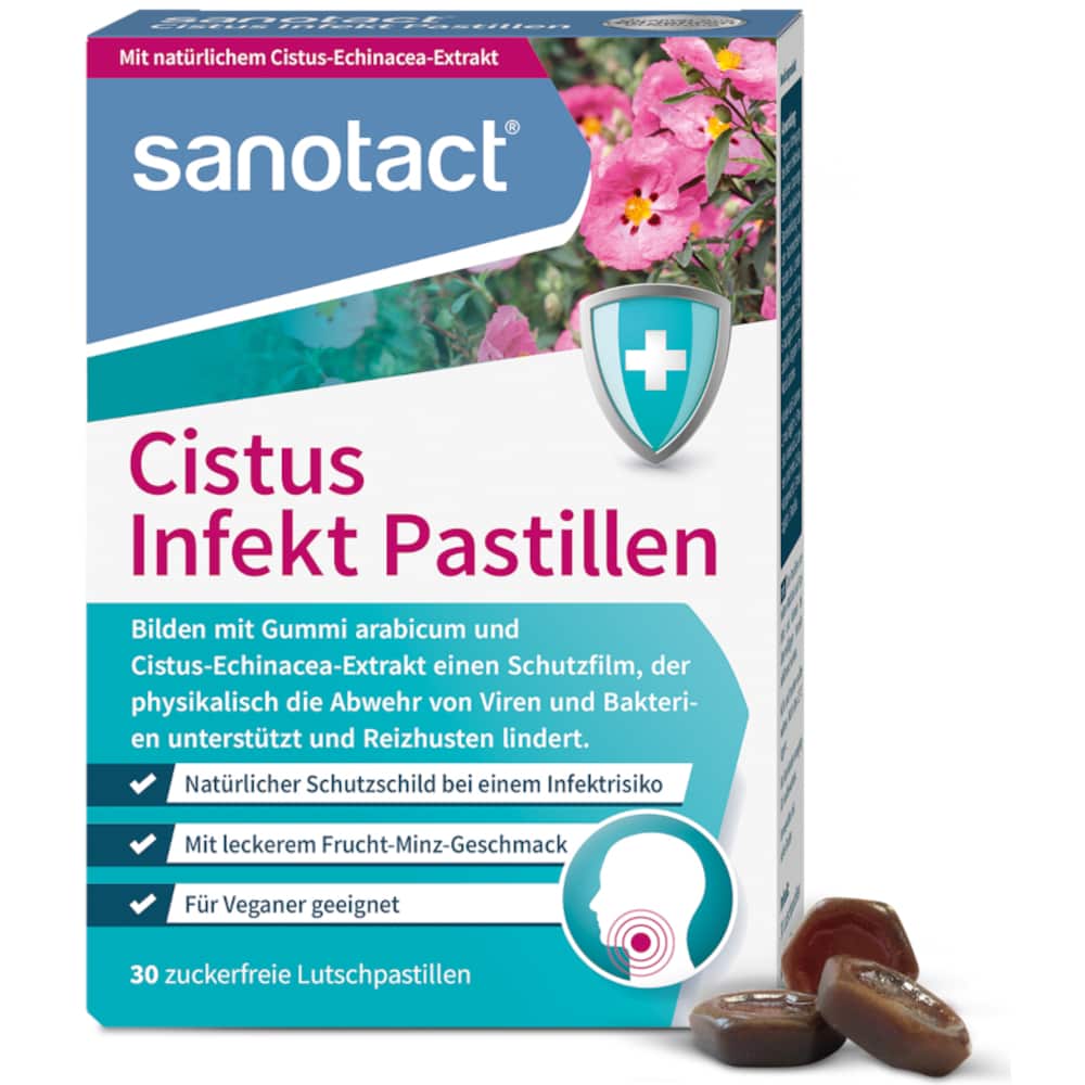 sanotact Cistus Infekt Pastillen 30 St Pastillen