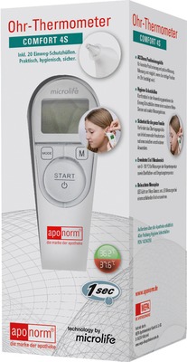 aponorm Ohr-Thermometer COMFORT 4S 1 St