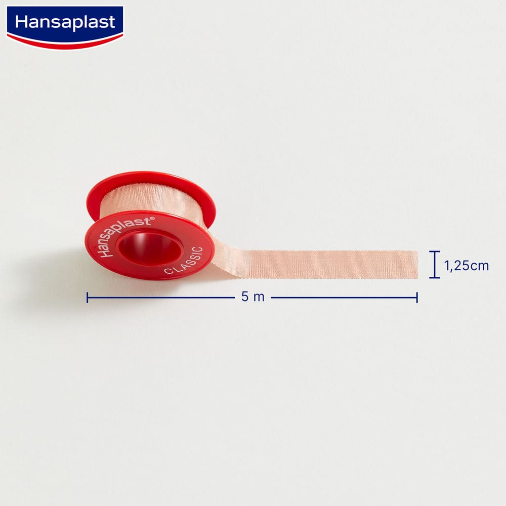 Hansaplast Classic 5m x 1,25cm 1 St Pflaster