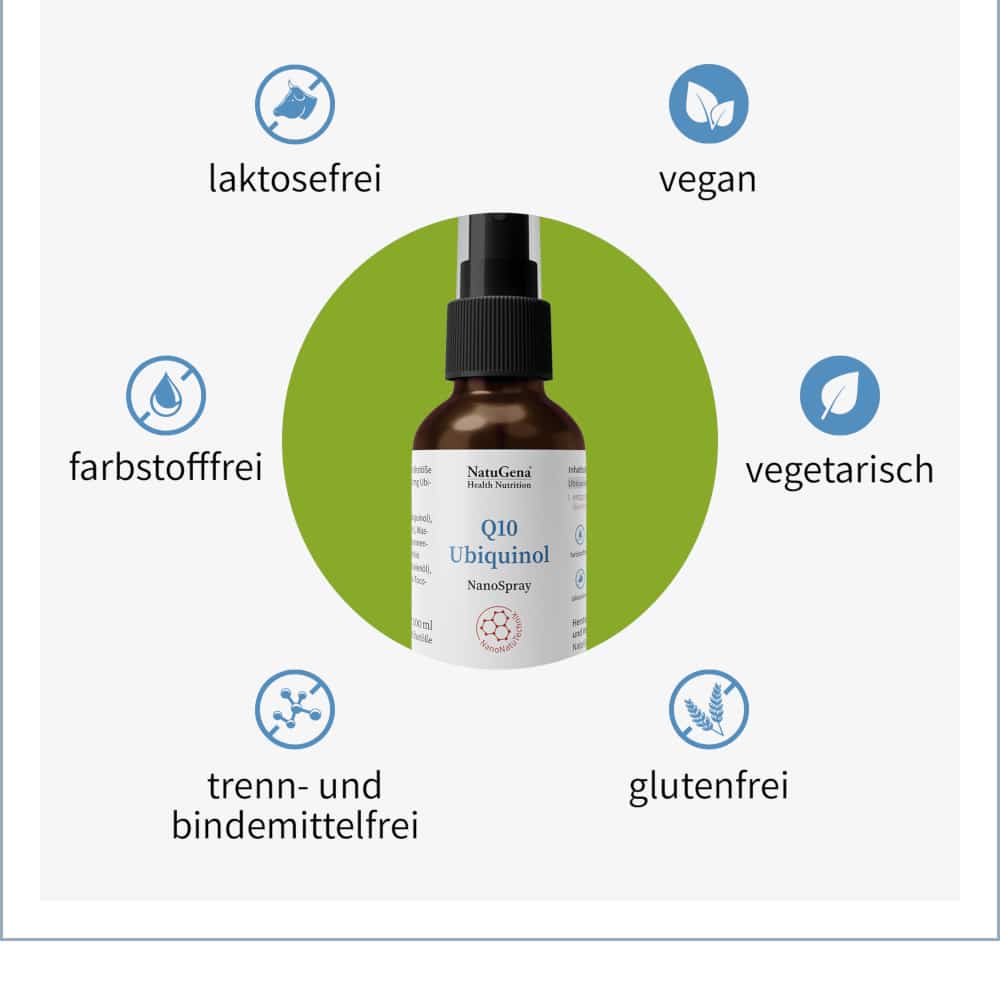 NatuGena Q10 Ubiquinol NanoSpray 100 ml Spray