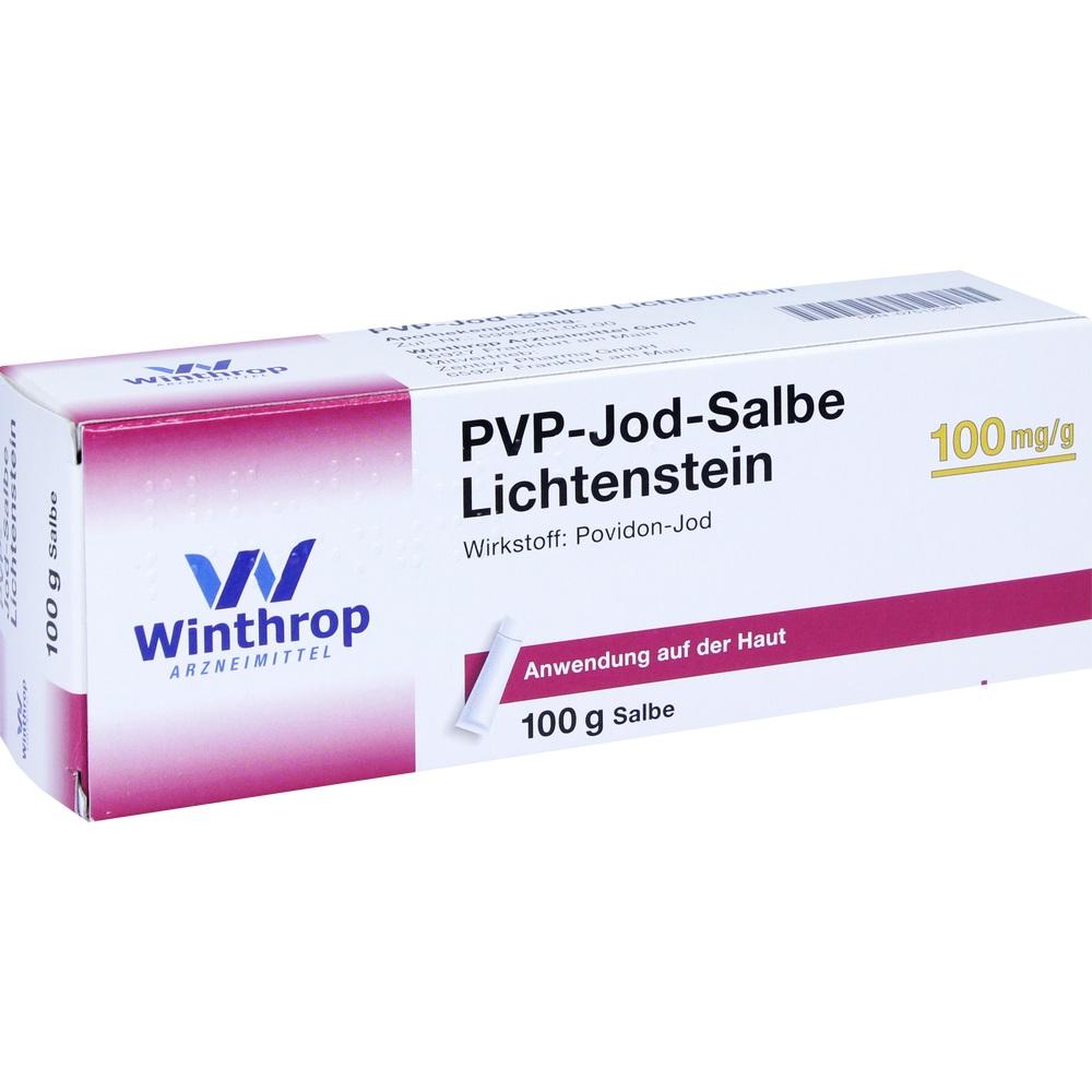 PVP JOD Salbe Lichtenstein 100 g Salbe