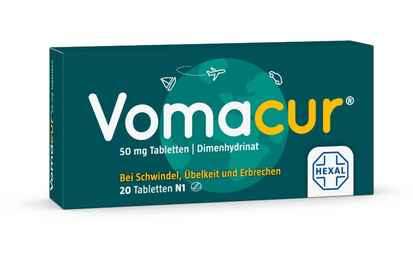 Vomacur 50 mg 20 St Tabletten