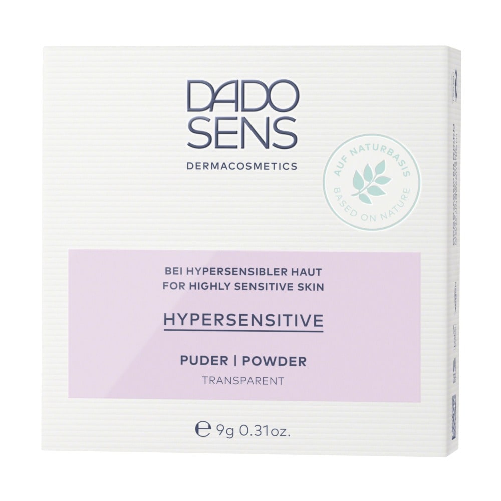 Dado Hypersensitive Puder Transparent 9 g Puder