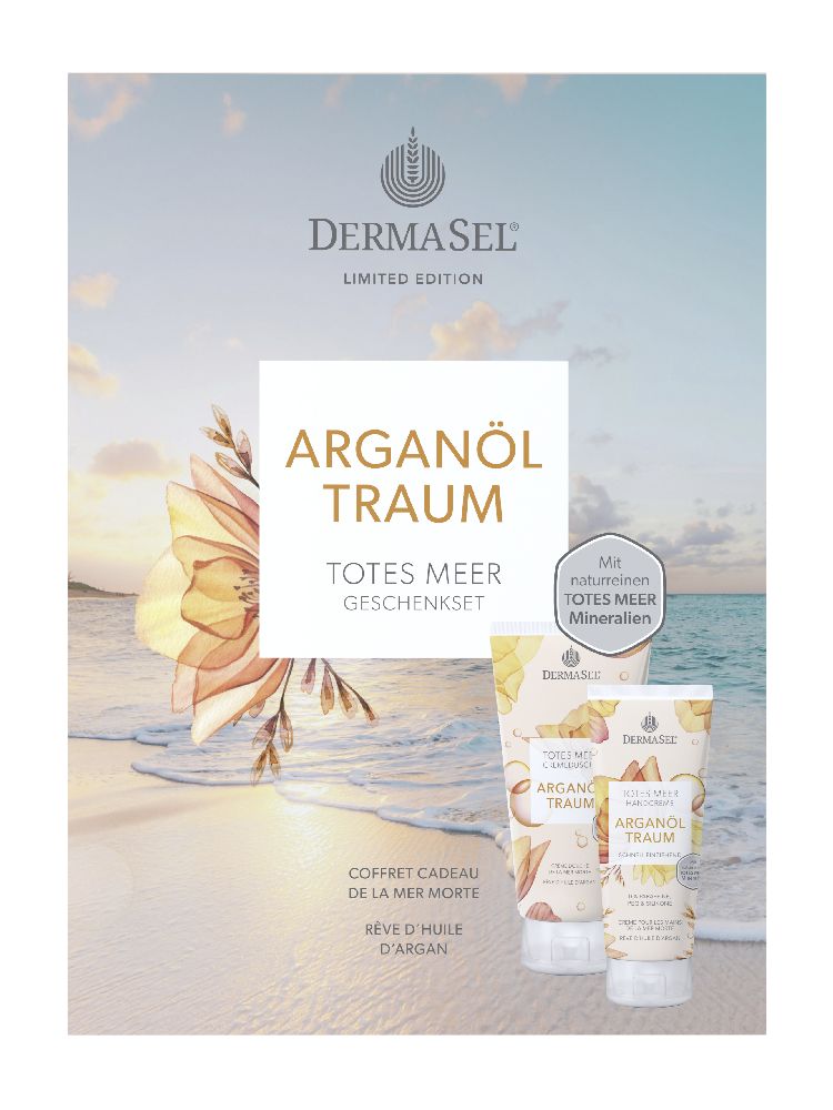 DERMASEL ARGANÖL TRAUM TOTES MEER GESCHENKSET 1 St