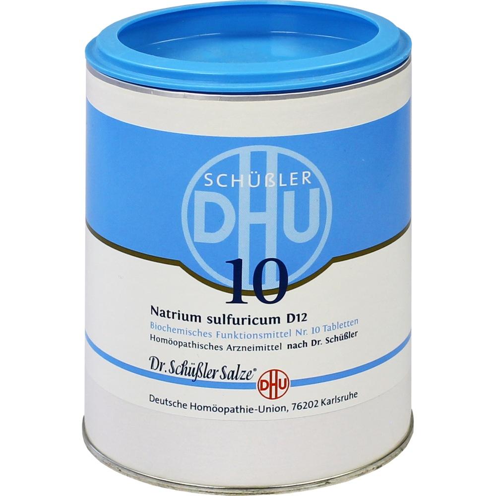 BIOCHEMIE DHU 10 Natrium sulfuricum D 12 1000 St Tabletten