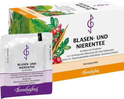 BLASEN- UND NIERENTEE BOMBASTUS 20X2 g Filterbeutel