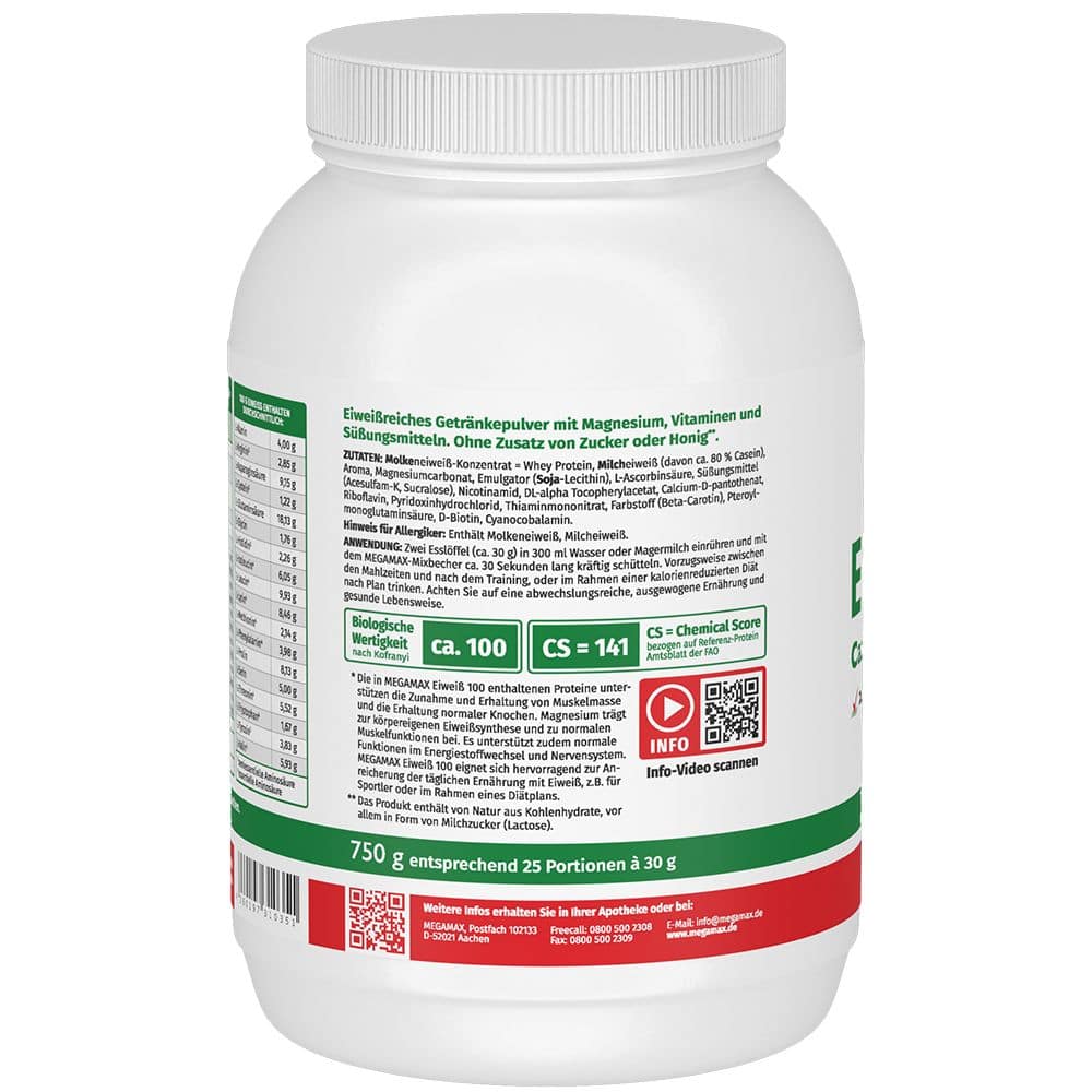 EIWEISS VANILLE Megamax Pulver 750 g Pulver