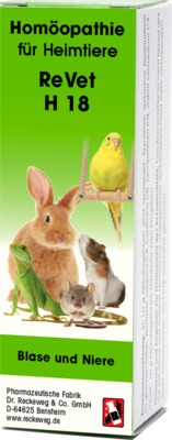 ReVet H 18 Globuli für Heimtiere 10 g Globuli