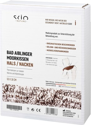 MOORKISSEN Bad Aiblinger Hals/Nacken 18x53 cm 1 St Packungsmasse