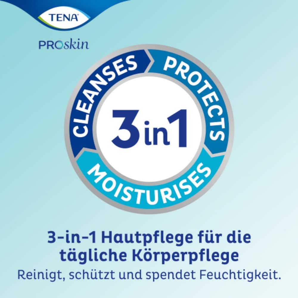 TENA PROskin Wet Wipes 3in1 48 St Tücher