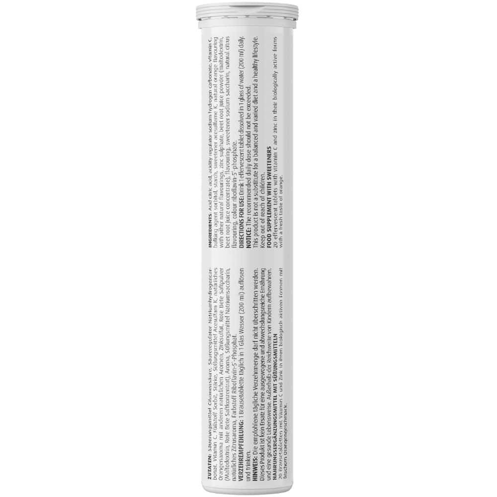 Zein Pharma Vitamin C 1000 mg + Zink  20 St Brausetabletten