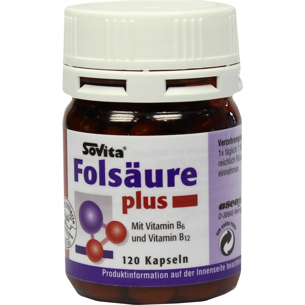 FOLSAEURE PLUS KAPSELN 120 St Kapseln