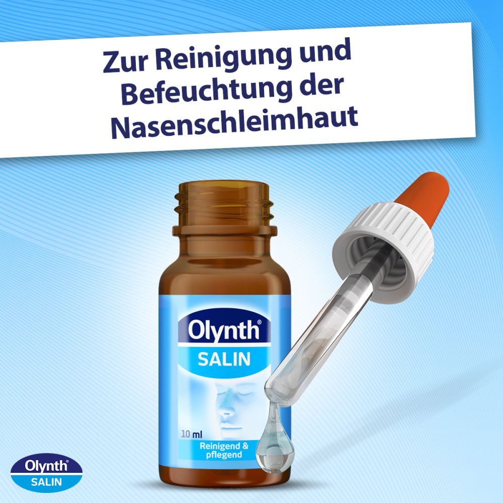 Olynth SALIN befeuchtende Nasentropfen auch für Babys geeignet