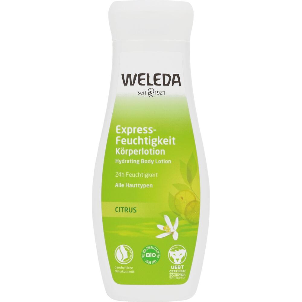 Weleda Express-Feuchtigkeit Körperlotion Citrus 200 ml Lotion