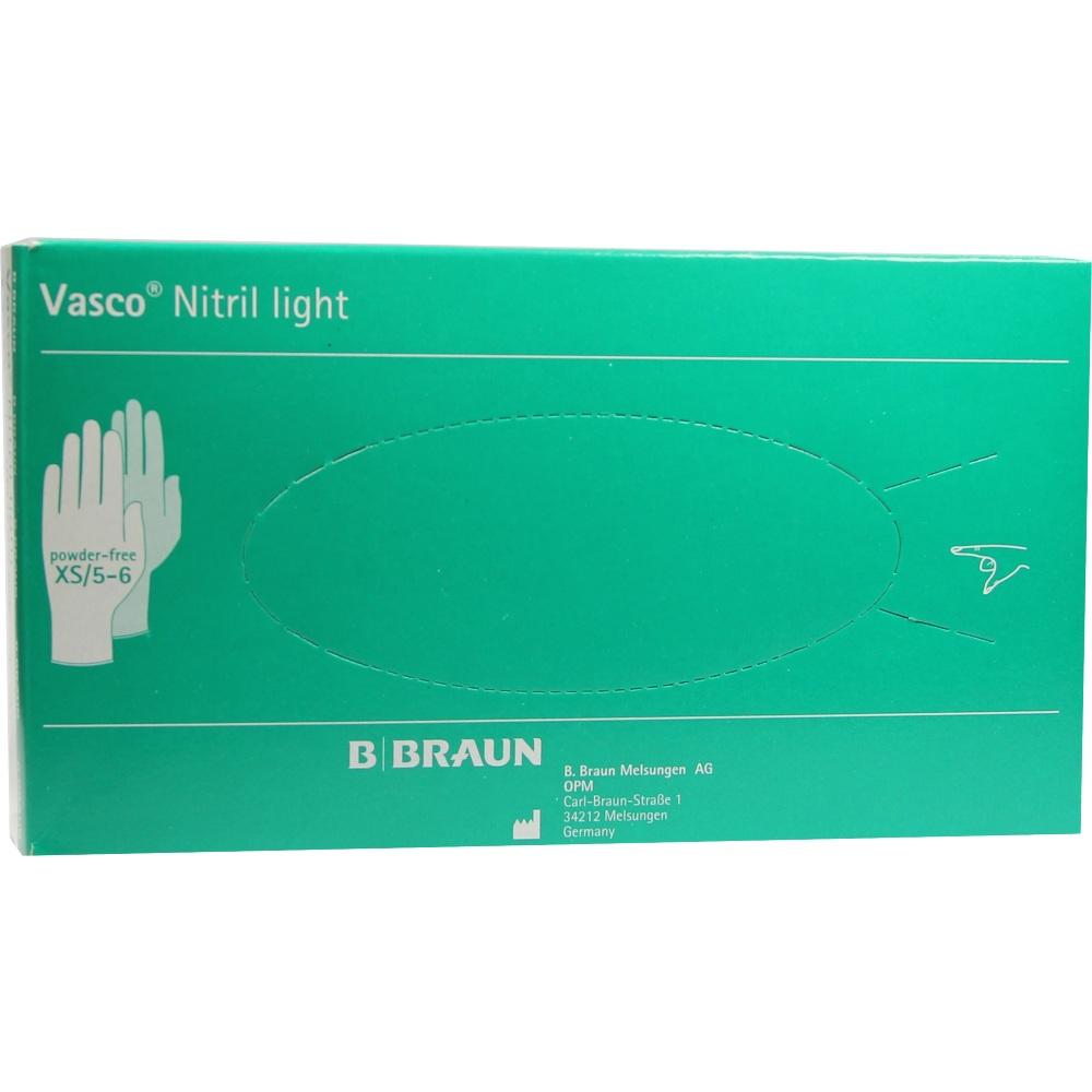 VASCO Nitril light Untersuchungshandschuhe Gr. XS 100 St Handschuhe