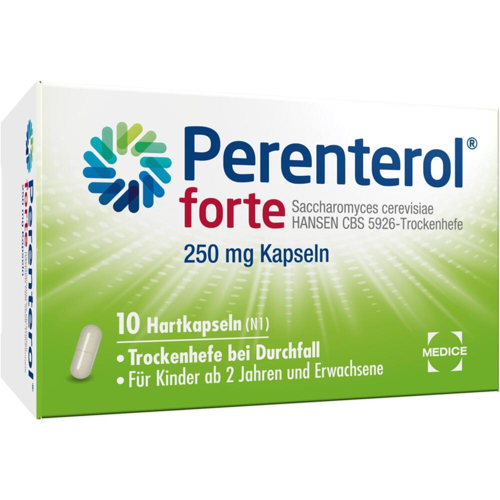 Perenterol forte bei akutem Durchfall  10 St Hartkapseln