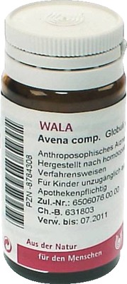 WALA Avena comp., Glubuli velati 20 g Globuli