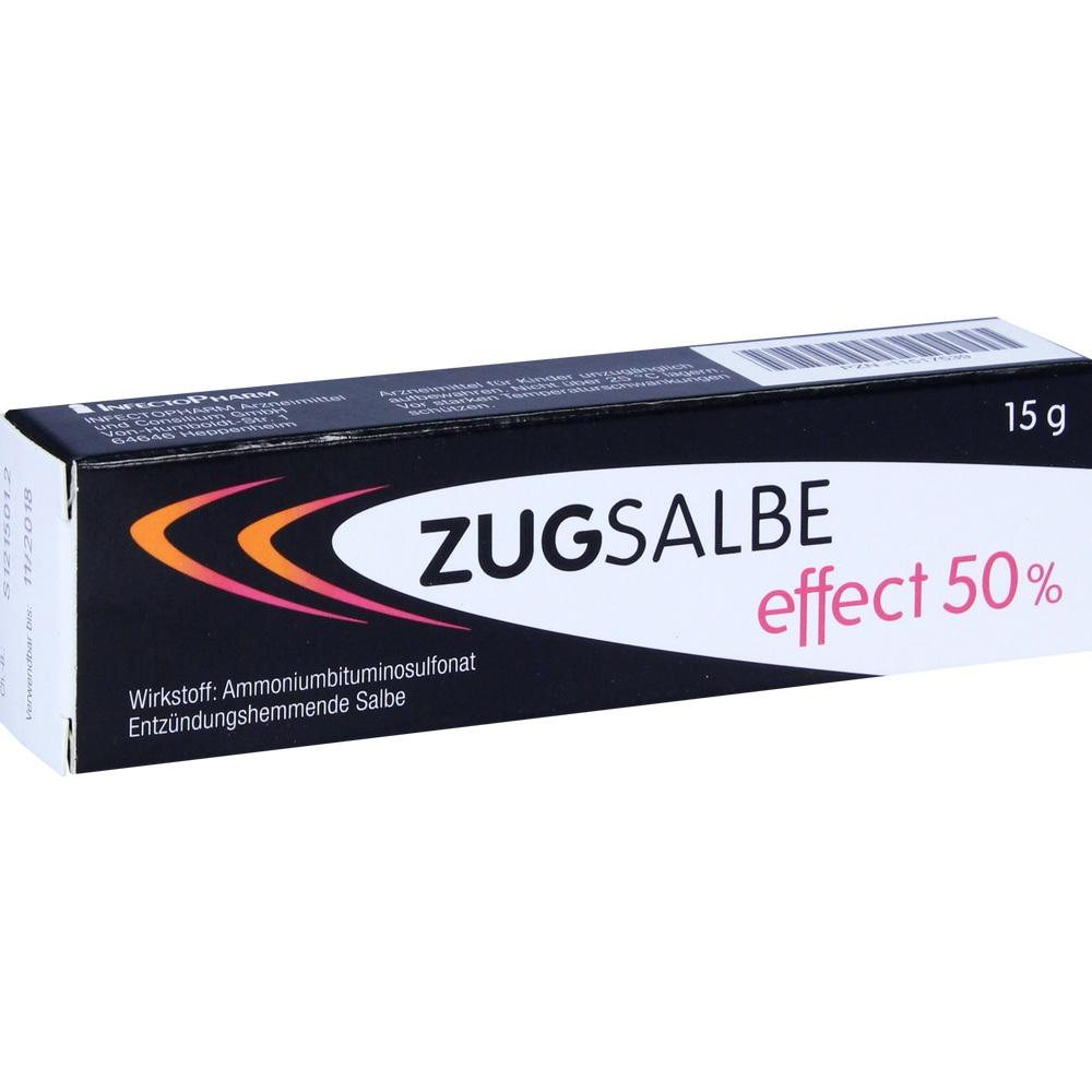 ZUGSALBE effect 50% Salbe 15 g Salbe
