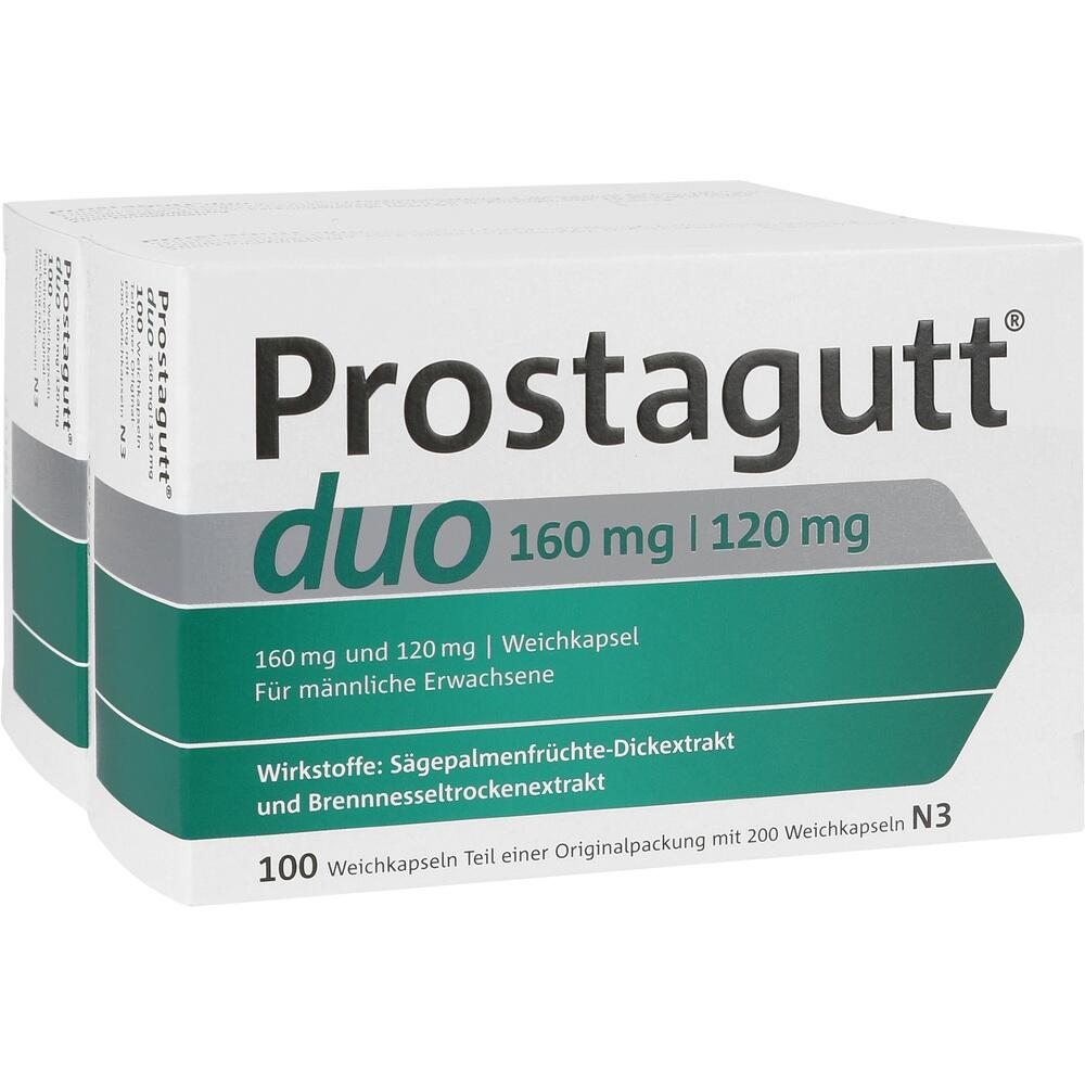 Prostagutt duo 160mg/120mg 200 St Weichkapseln