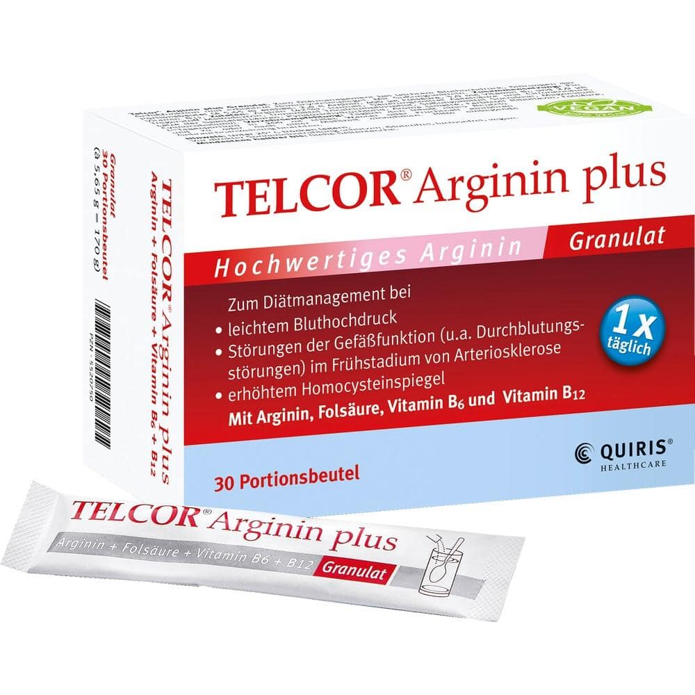TELCOR Arginin plus Granulat 30 St Granulat