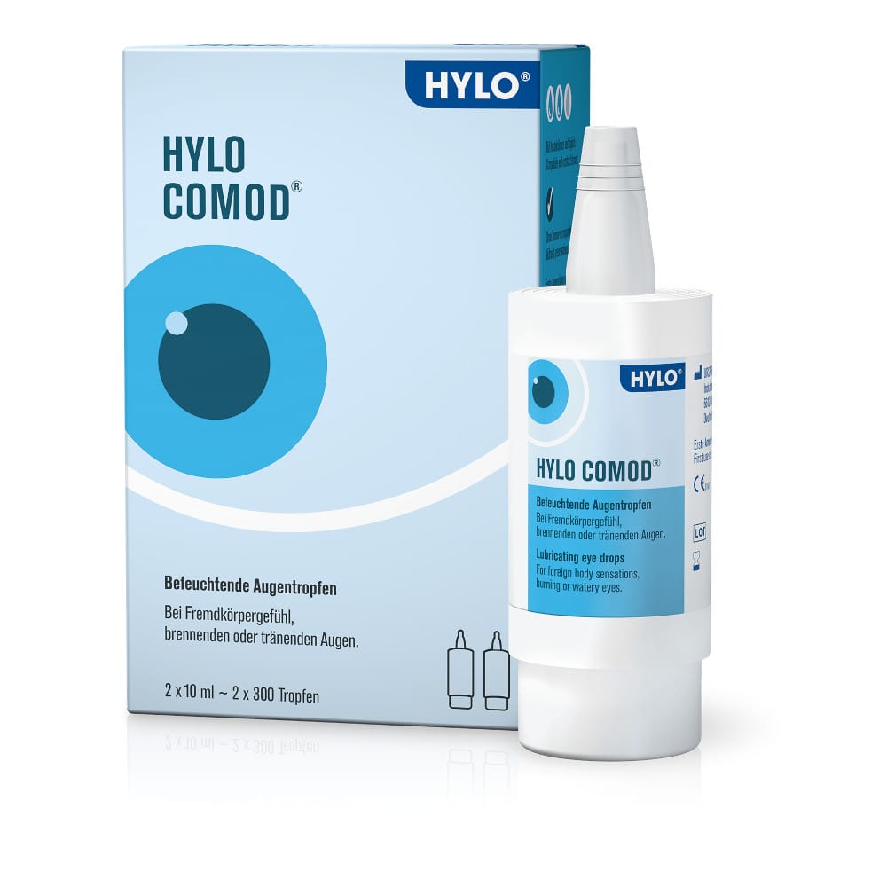 HYLO COMOD   2X10 ml Augentropfen