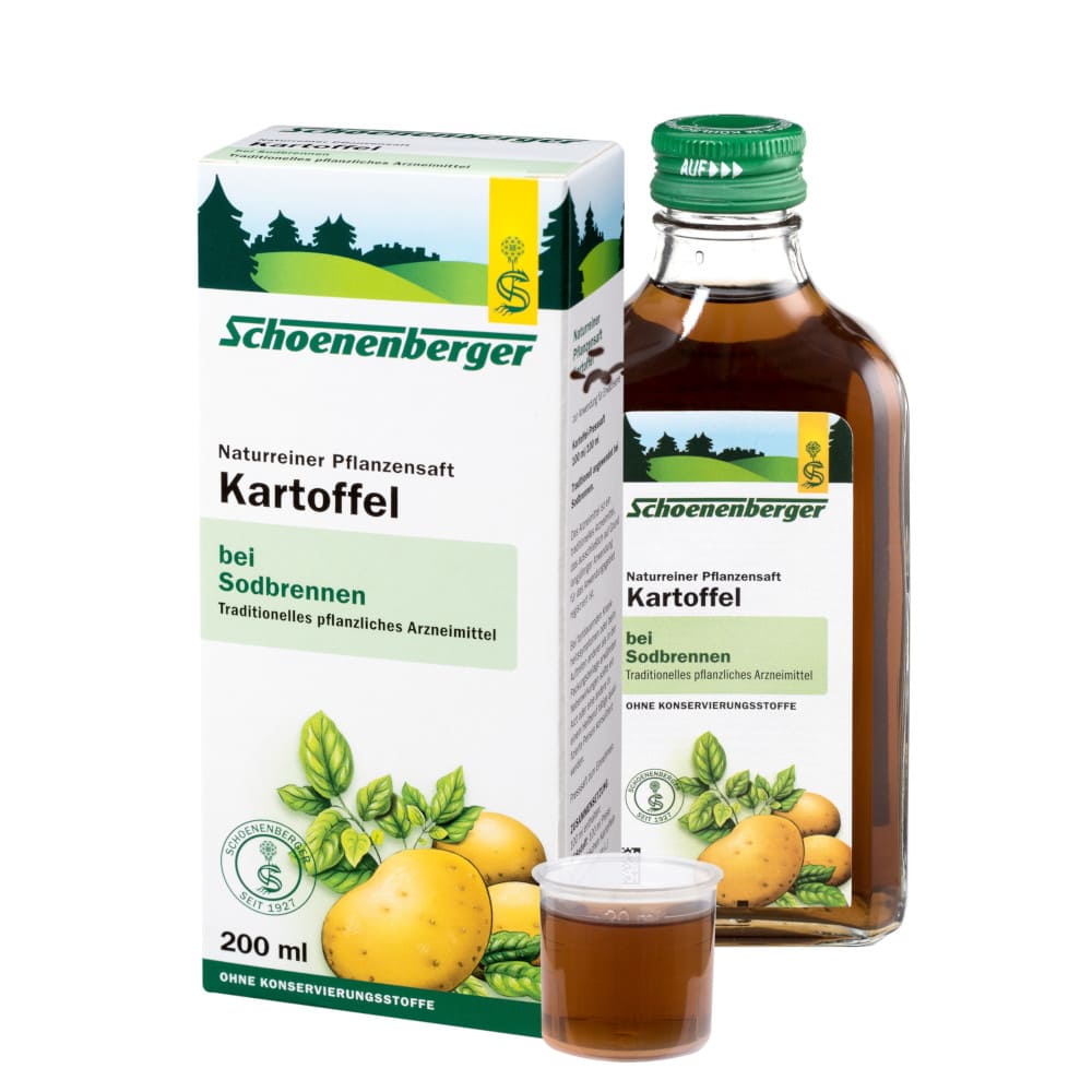 Schoenenberger Naturreiner Heilpflanzensaft Kartoffel 200 ml Saft