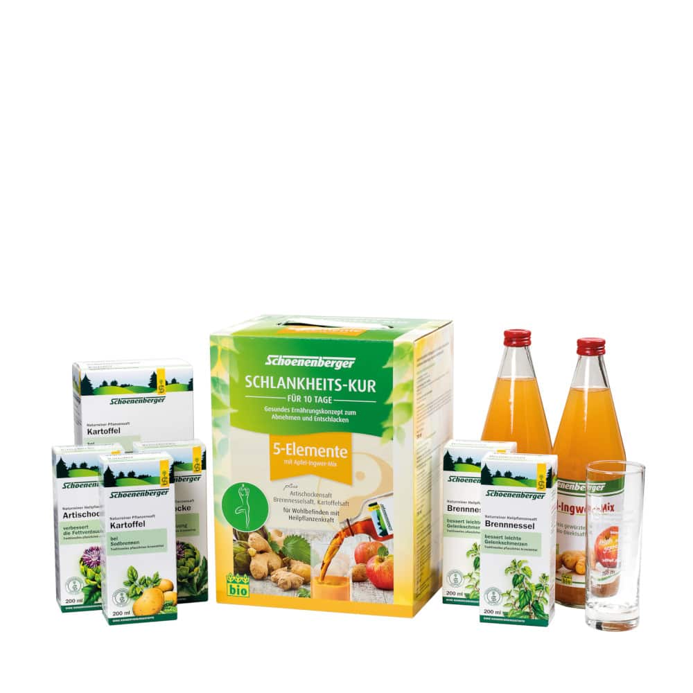 Schoenenberger Schlankheits-Kur 5 Elemente 1 Packung Saft