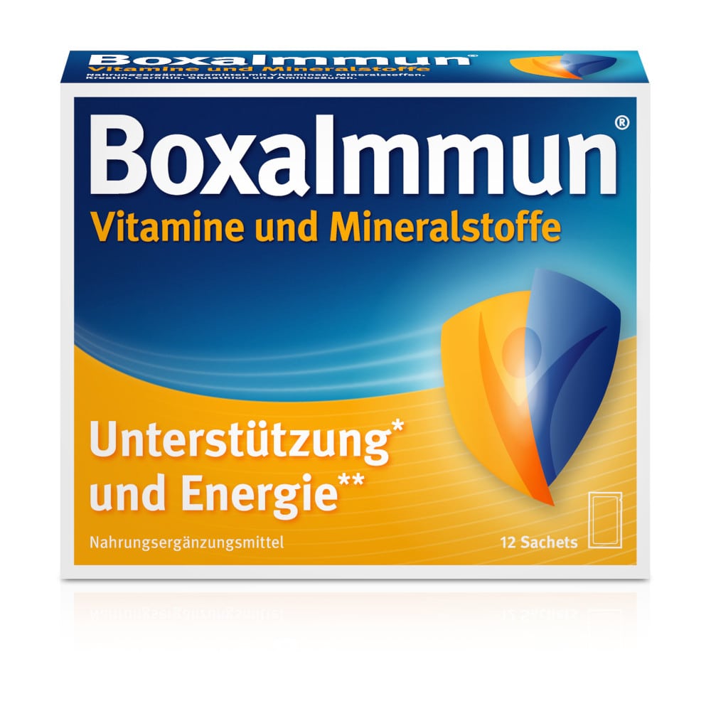 BoxaImmun Vitamine und Mineralstoffe 12X6 g Granulat zur Herstellung einer Suspension zum Einnehmen