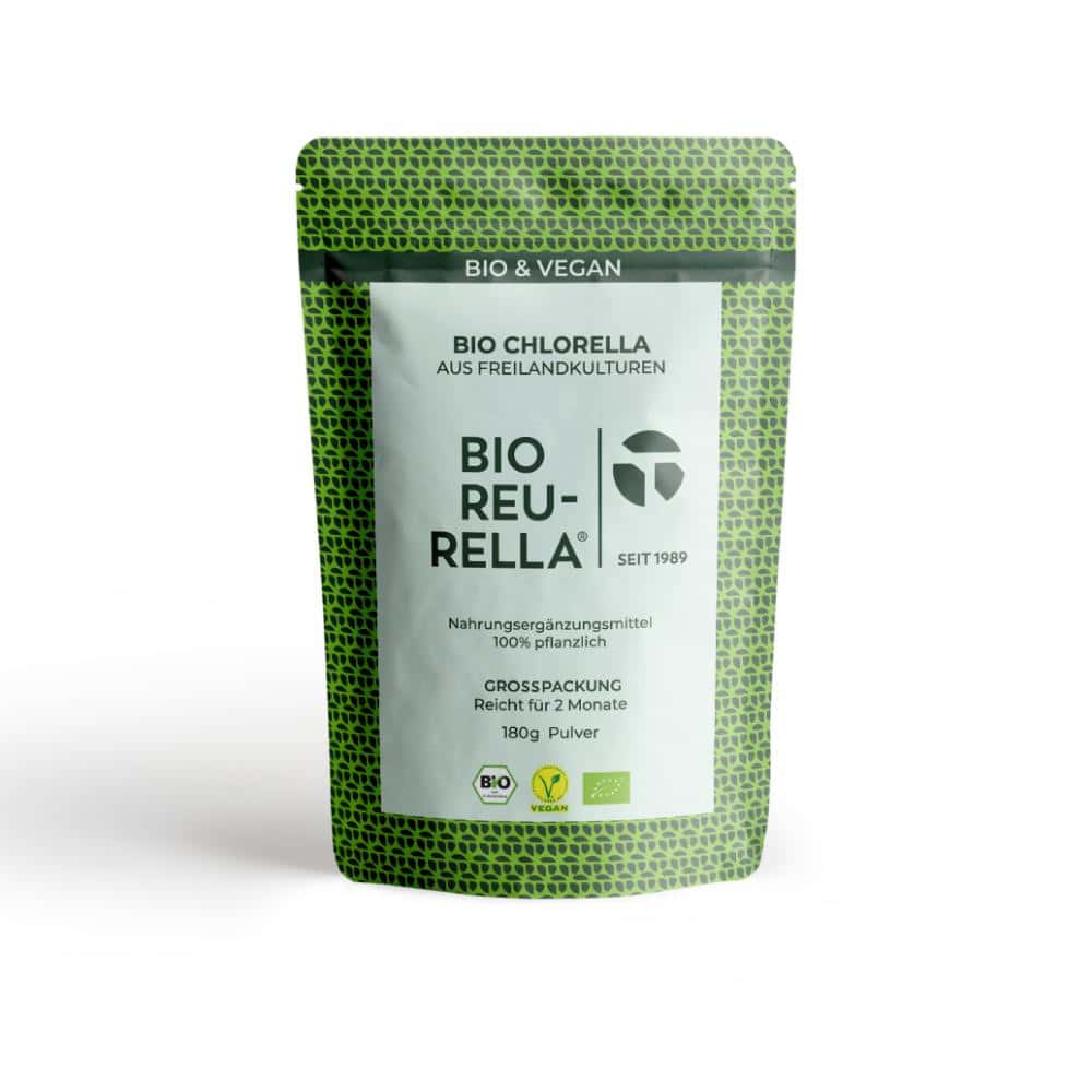 BIO REU-RELLA BIO CHLORELLA 180 g Pulver