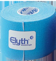 KINESIOLOGIE Tape Elyth 5 cmx5 m blau 1 St Bandage