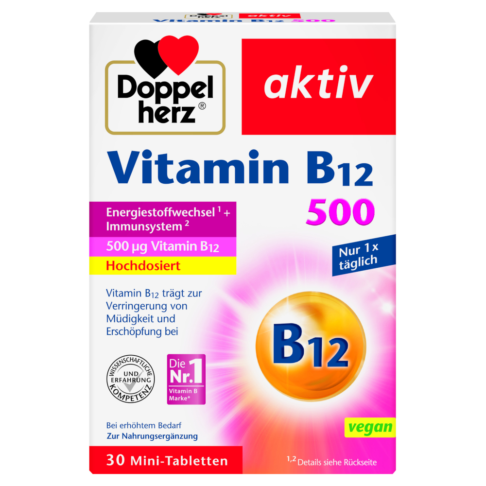 Doppelherz aktiv B12 500 30 St Tabletten