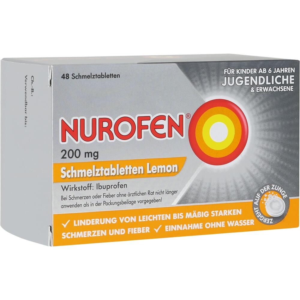 NUROFEN 200mg  Lemon 48 St Schmelztabletten