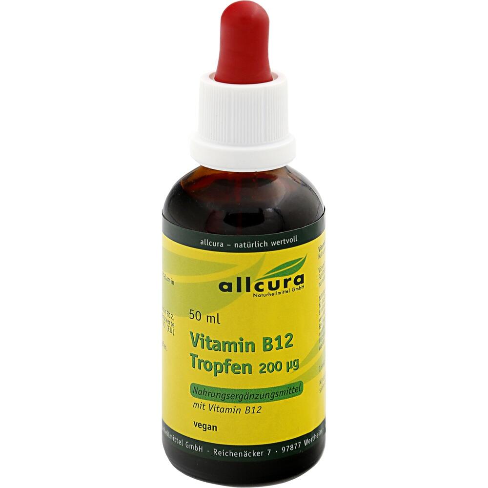 Vitamin B12 Tropfen 200 µg 50 ml Tropfen