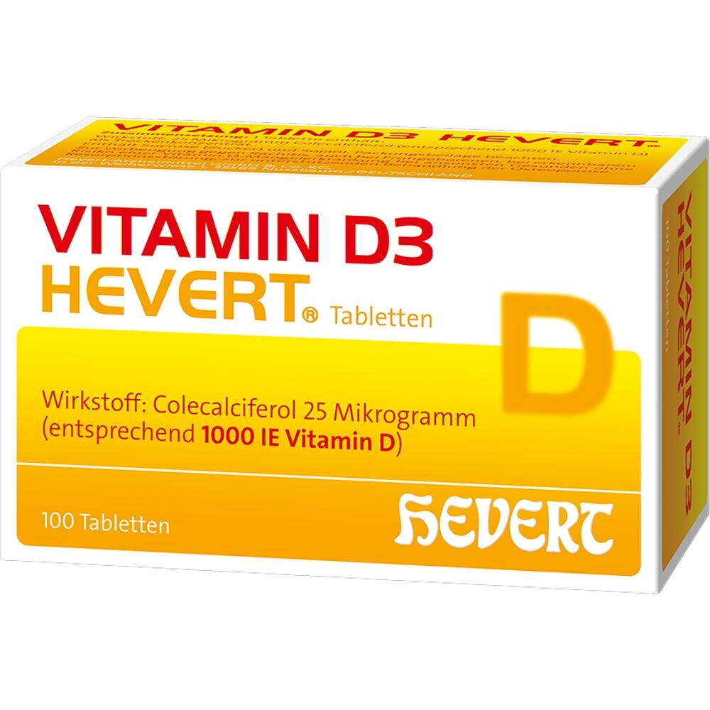 VITAMIN D3 HEVERT 100 St Tabletten