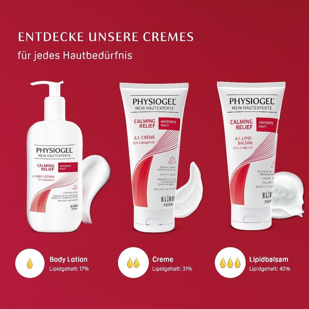 PHYSIOGEL CALMING RELIEF A.I. Creme irritierte Haut 200 ml Creme