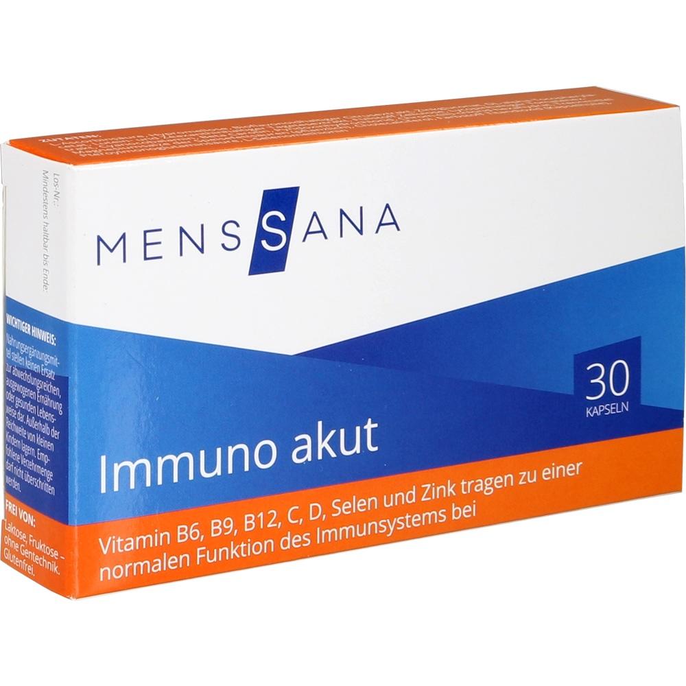 IMMUNO AKUT MensSana Kapseln 30 St Kapseln