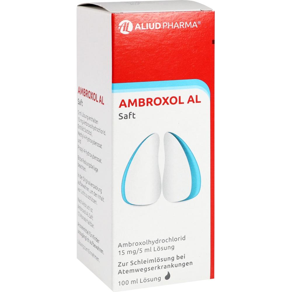 Ambroxol AL Saft zur Erleichterung des Abhustens bei erkältungsbedingter Bronchitis (Schleimlöser)