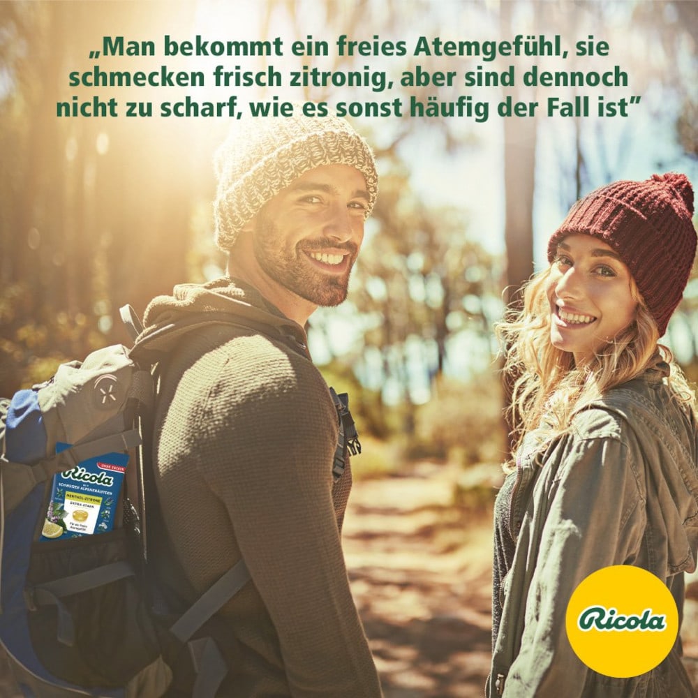 Ricola MIT SCHWEIZER ALPENKRÄUTERN 75 g Bonbons