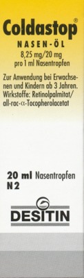 Coldastop Nasenöl 20 ml Nasenöl