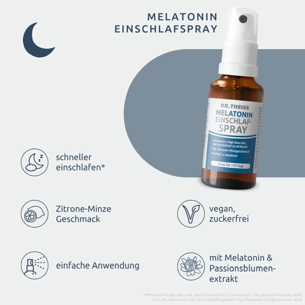DR. THEISS MELATONIN EINSCHLAF-SPRAY 30 ml Spray