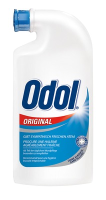 Odol Mundwasser Atemklar + 125 ml Mundwasser