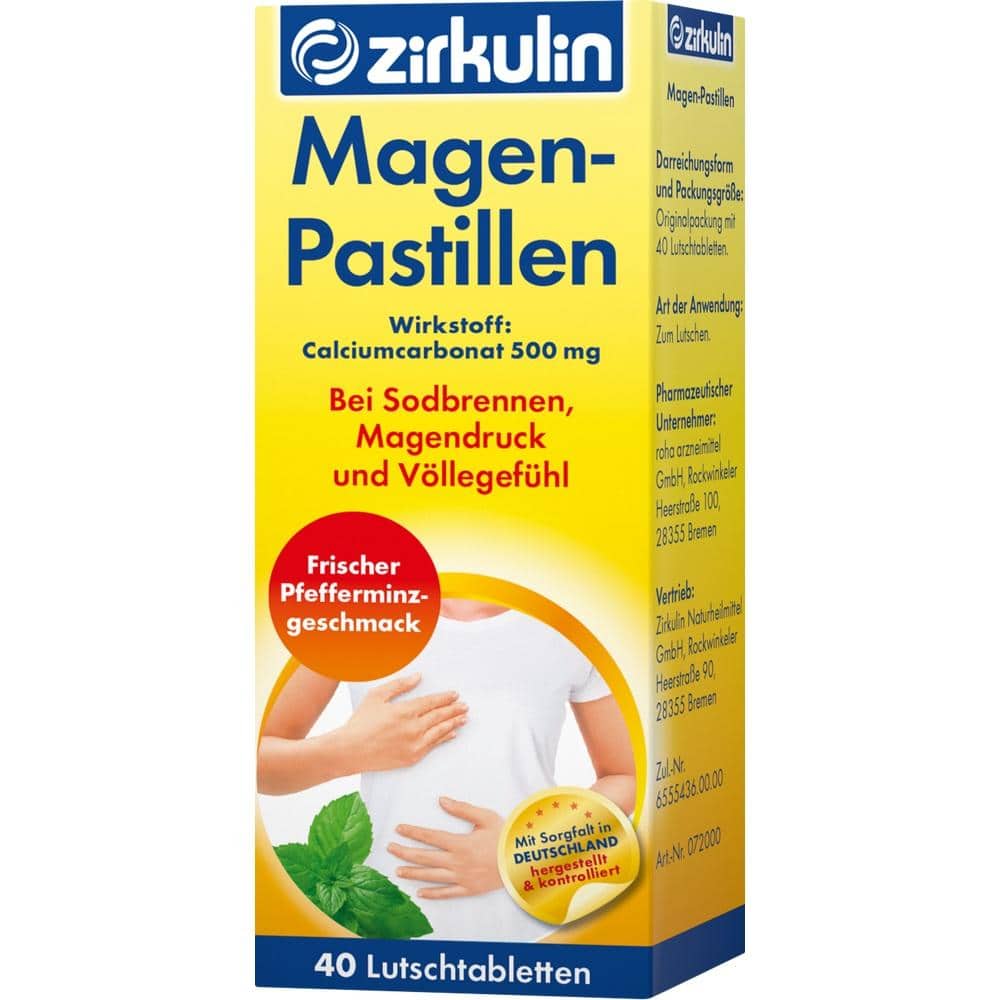 Zirkulin Magen-Pastillen 40 St Lutschtabletten