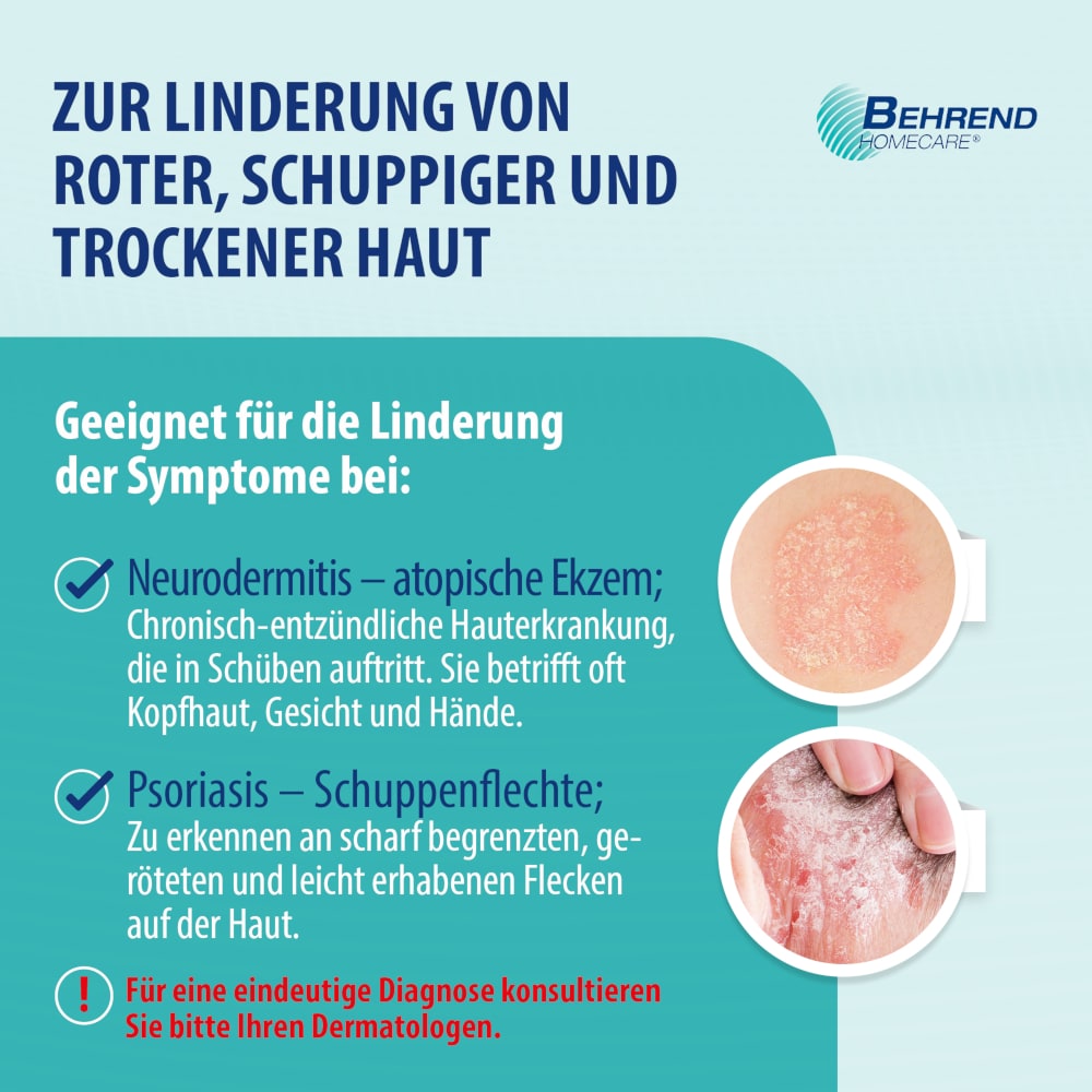 Behrend Schuppenflechte & Neurodermitis Creme intens 50 ml Creme