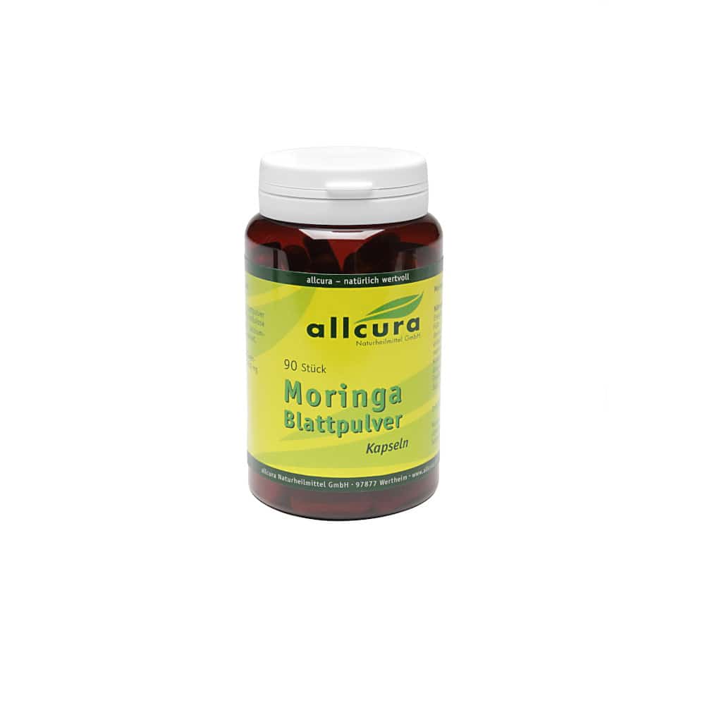 MORINGA BLATTPULVER Kapseln 90 St Kapseln