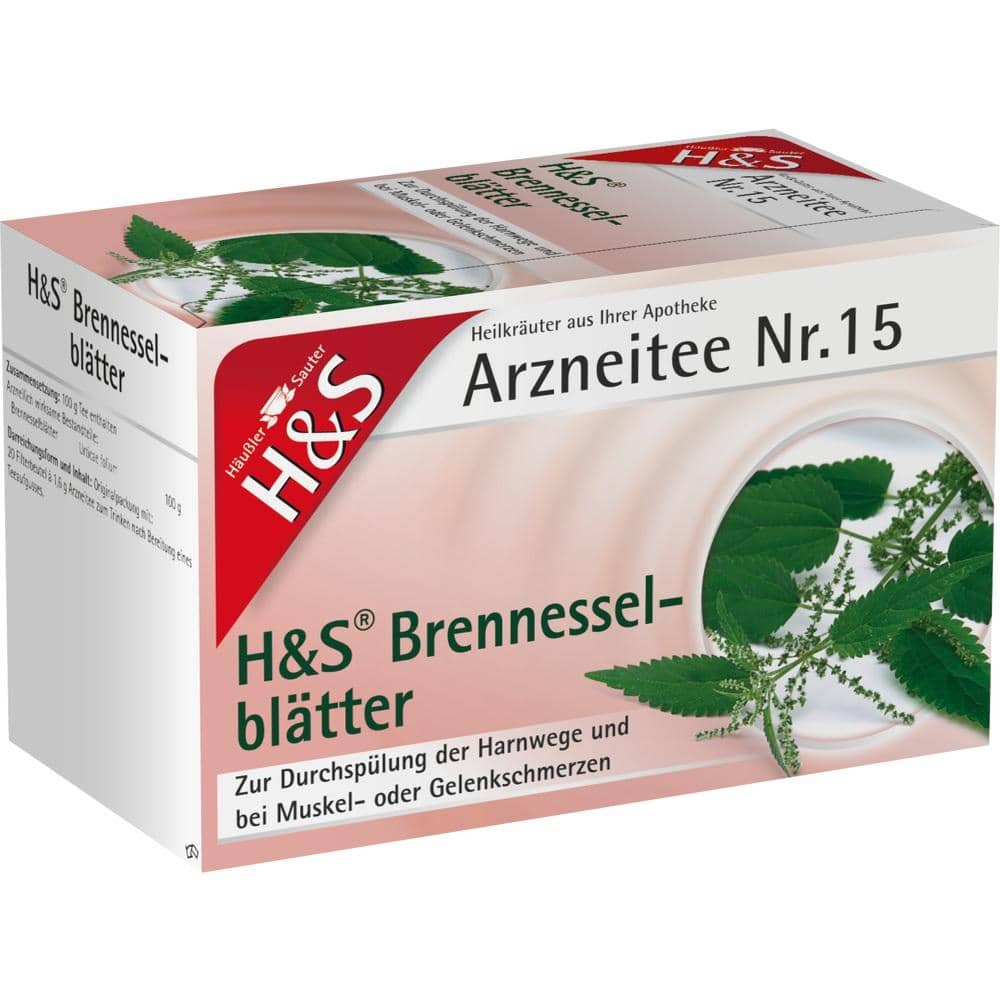 H&S Arzneitee Brennesselblätter 20X1.6 g Filterbeutel