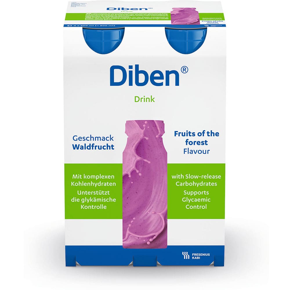 Diben DRINK Trinknahrung Waldfrucht 24X200 ml Flüssigkeit