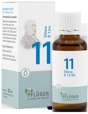Schüßler-Salz Nr. 11 Silicea D12 30 ml Tropfen