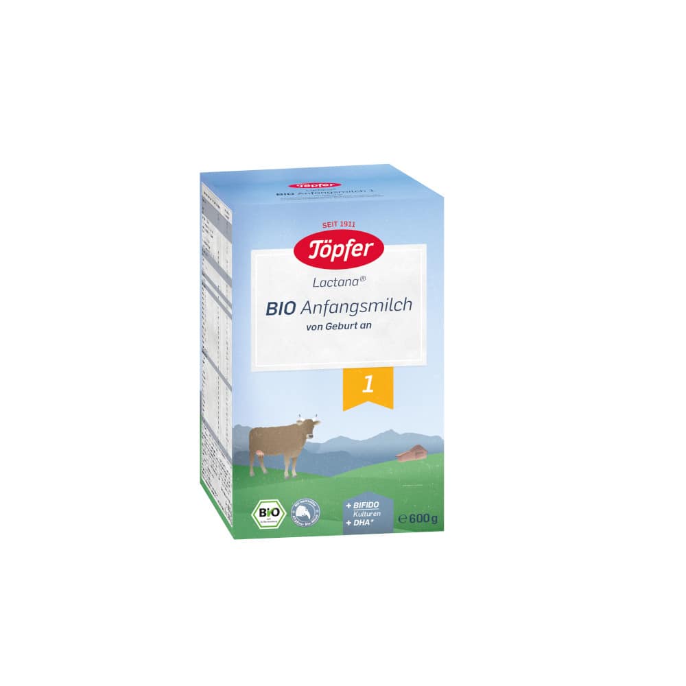 TÖPFER Lactana Bio 1 Pulver 600 g Pulver